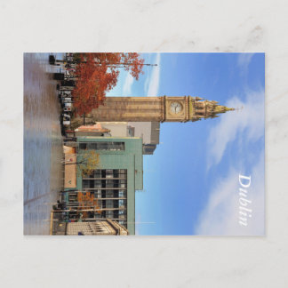 Clock tower in Belfast Postcard