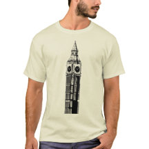 Clock tower in London, England