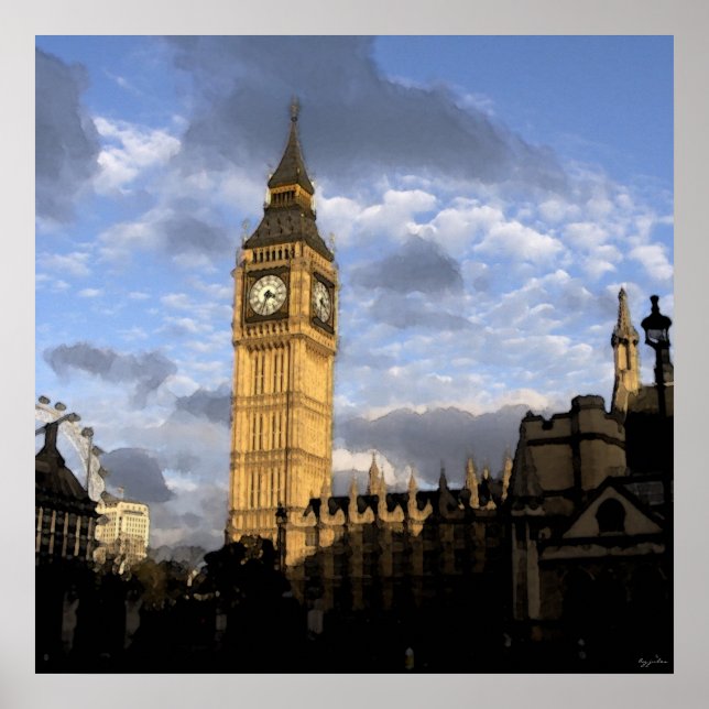 Clock Tower Poster (Front)