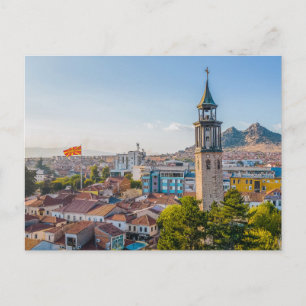 Clock Tower - Prilep, Macedonia  Postcard