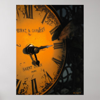 Clock Watching Poster