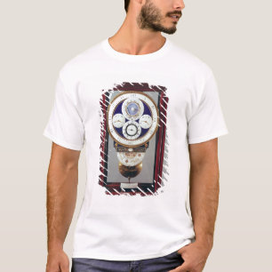 Clock with four dials and the signs of the T-Shirt