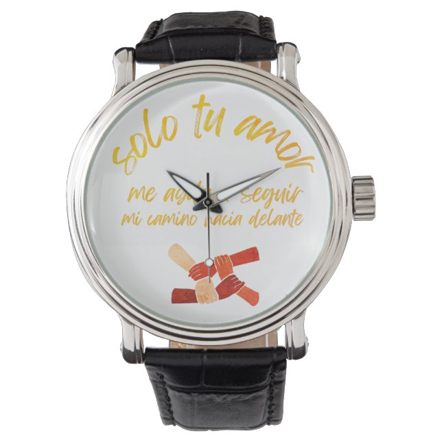 Clock with innovative message watch (Front)