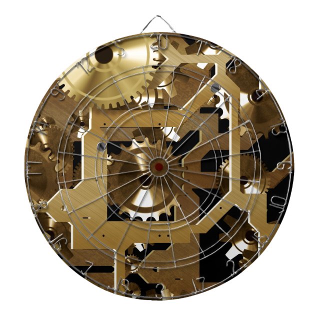 clock work dartboard (Front)