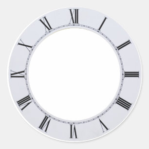 ClockFace060709 Classic Round Sticker
