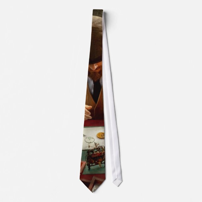 Clockmaker - A demonstration in Horology Tie (Front)