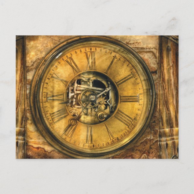 Clockmaker - Clock Works Postcard (Front)