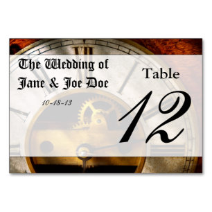 Clockmaker - What time is it Table Number