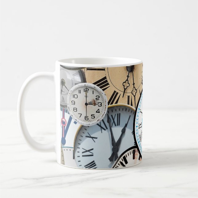 Clocks Coffee Mug (Left)