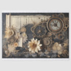 Clocks, Gears, Flowers and Ephemera