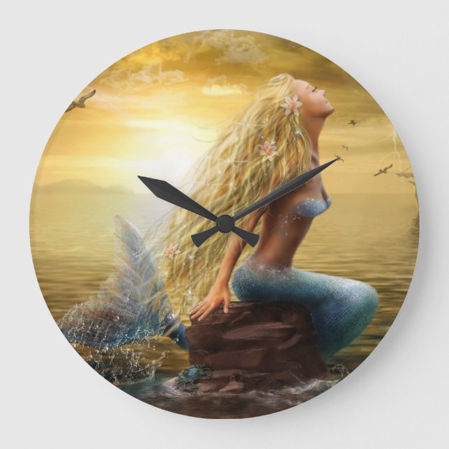 Clocks Mermaid fantasy (Front)