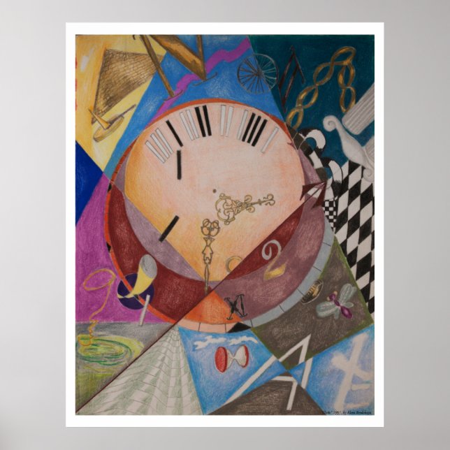 Clocks (print) poster (Front)