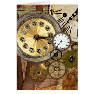 Clocks Rusty Old Steampunk Art