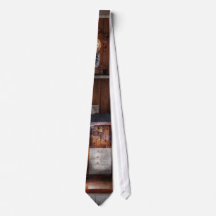 Clocksmith - In the Clock Repair Shop Tie