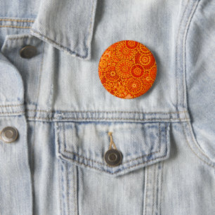 Clockwork 6 Cm Round Badge