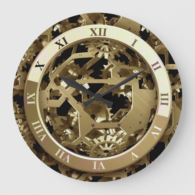 Clockwork 6 Wall Clocks (Front)