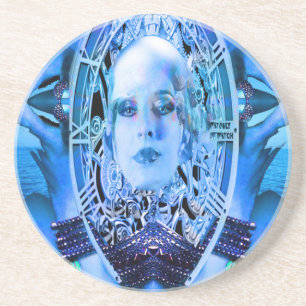 Clockwork Blue Coaster