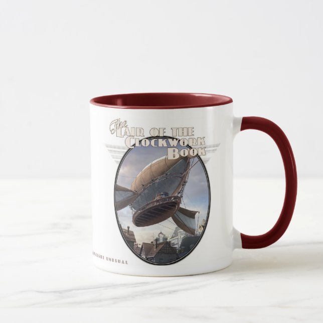 Clockwork Book - Finnegan's Airship Mug (Right)