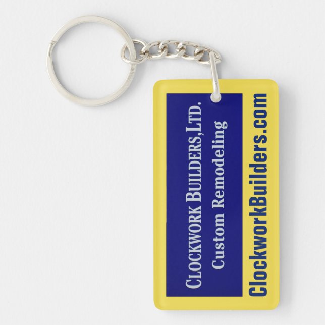 Clockwork Builders Key Ring (Front)