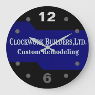 Clockwork Builders Large Clock