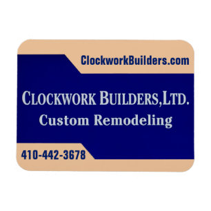 Clockwork Builders Magnet