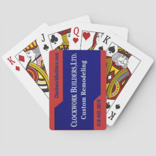 Clockwork Builders Playing Cards