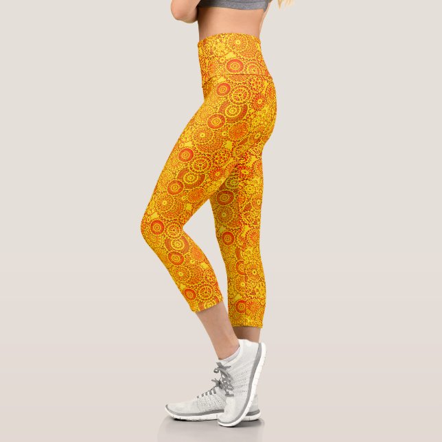 Clockwork Capri Leggings (Left)