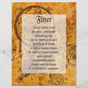 Clockwork Collage Flyer