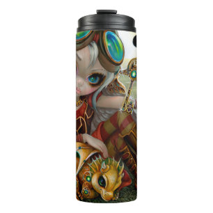 "Clockwork Dragonling" Thermal Tumbler