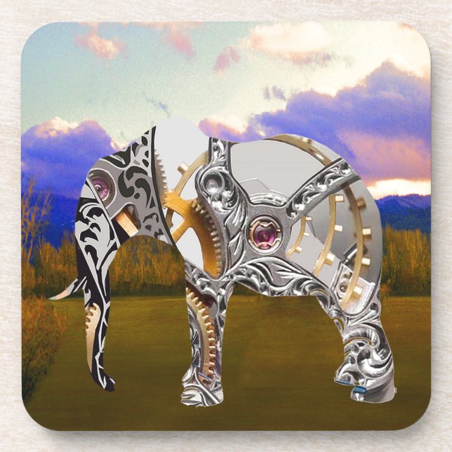 Clockwork Elephant Coaster (Front)