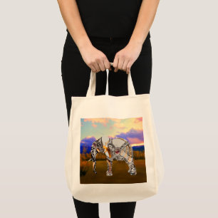 Clockwork Elephant Large Tote Bag