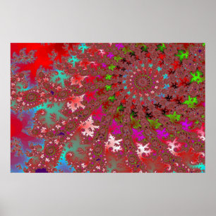 Clockwork Fractal Poster