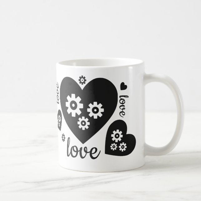 Clockwork Hearts Mug (Right)