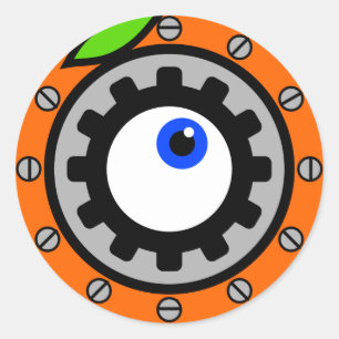 Clockwork Orange Classic Round Sticker