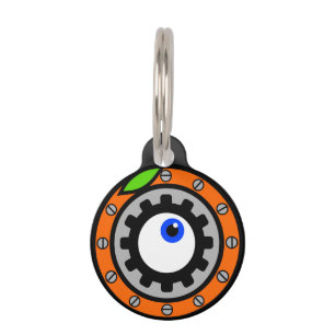 Clockwork Orange Pet Tag