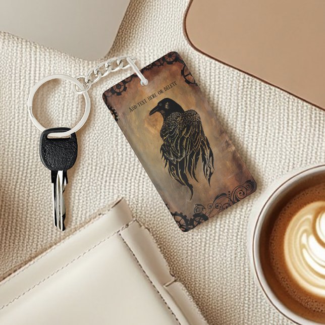 Clockwork Raven Business Key Ring (Creator Uploaded)
