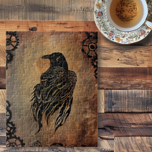 Clockwork Raven Jigsaw Puzzle (Creator Uploaded)