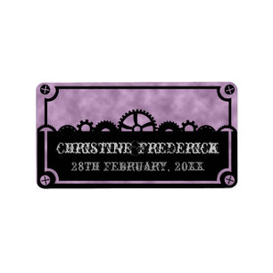 Clockwork Silhouette, souvenir labels