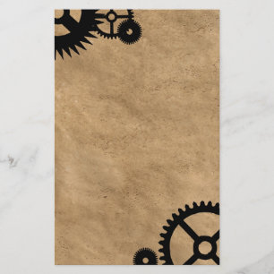 Clockwork Steampunk Stationery