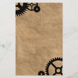 Clockwork Steampunk Stationery