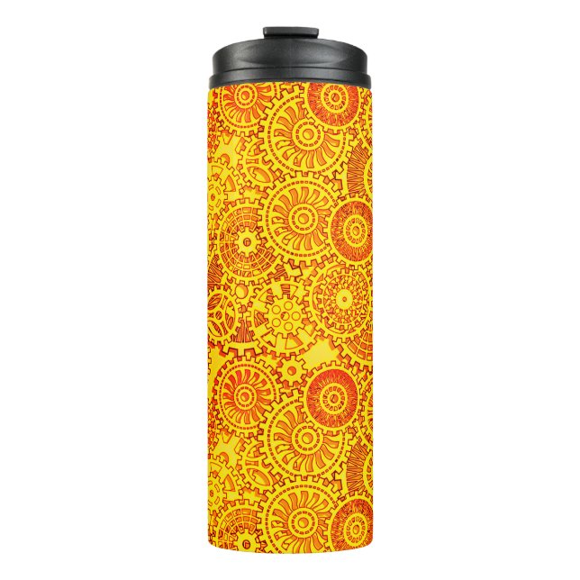 Clockwork Thermal Tumbler (Front)