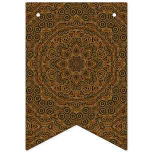 Clockwork Vintage Industrial Steampunk Bunting