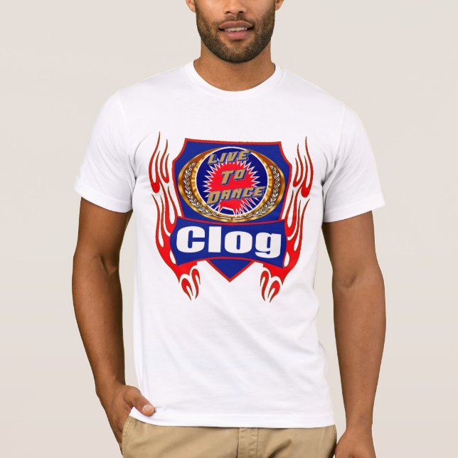 Clog Dance Wear T-shirts (Front)