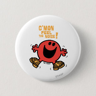 Clog Dancing Mr. Noisy 6 Cm Round Badge