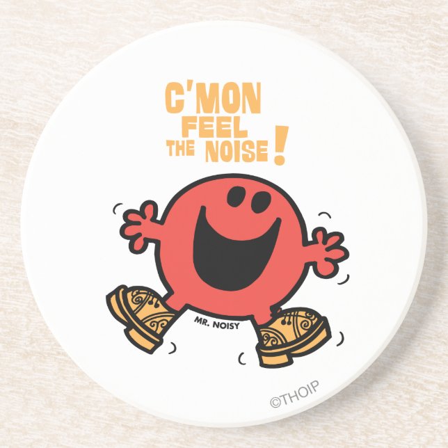 Clog Dancing Mr. Noisy Coaster (Front)