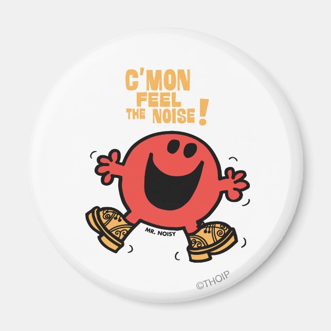 Clog Dancing Mr. Noisy Magnet (Front)