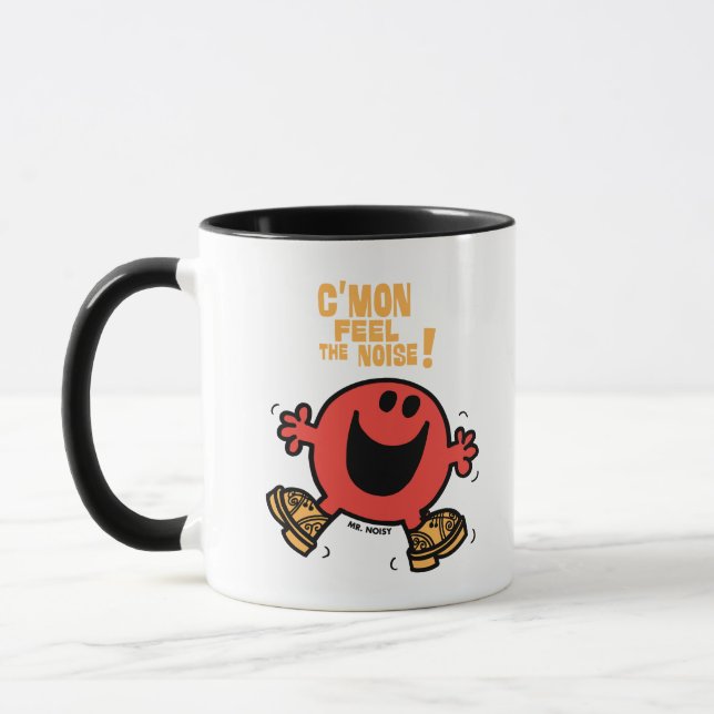 Clog Dancing Mr. Noisy Mug (Left)