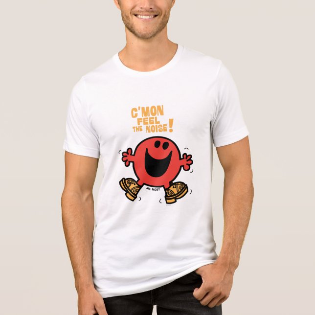 Clog Dancing Mr. Noisy Tri-Blend Shirt (Front)