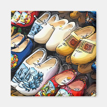 Clogs, Amsterdam, Netherlands/Holland - Magnet