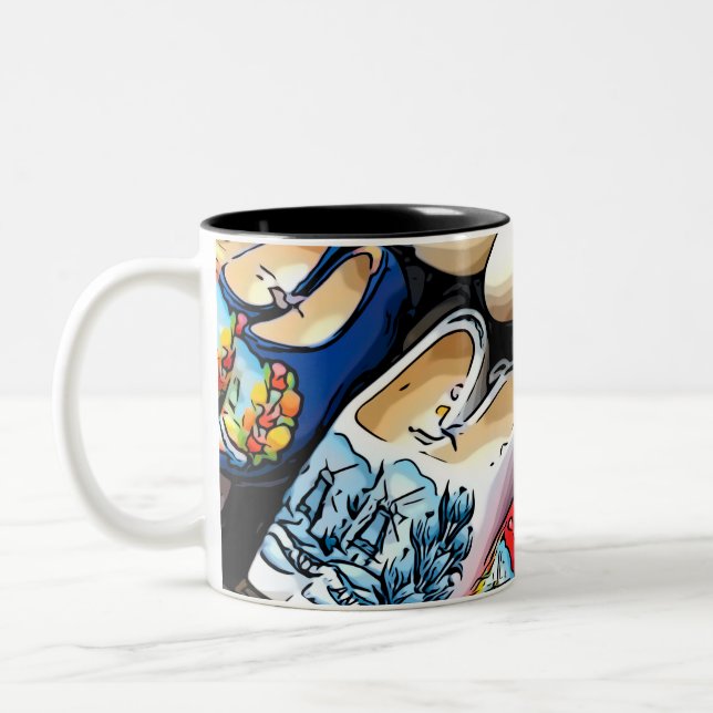 Clogs Mug - Amsterdam, Netherlands/Holland (Left)